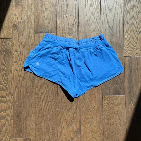 Blue Lululemon Strength and Tone short - Picture 3 of 5